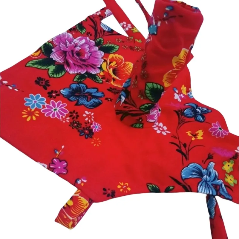 

Мужские сексуальные трусы с цветочным принтом и оболочкой, трусики Sissy DJ Club Bar, хлопчатобумажная ткань, удобное мягкое нижнее белье с регулируемым поясом