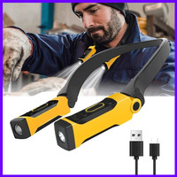 LED Neck Light Rechargeable Portable Outdoor Night Running Reading Camping Repairing Long-lasting Light With 2 Light Modes