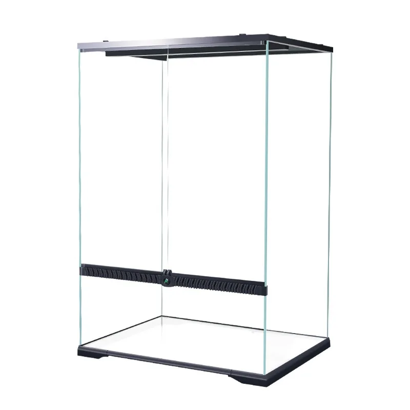 

Цилиндрическая коробка из ультрабелого стекла для ландшафтного дизайна, коробка для кормления тропических лесов и животных