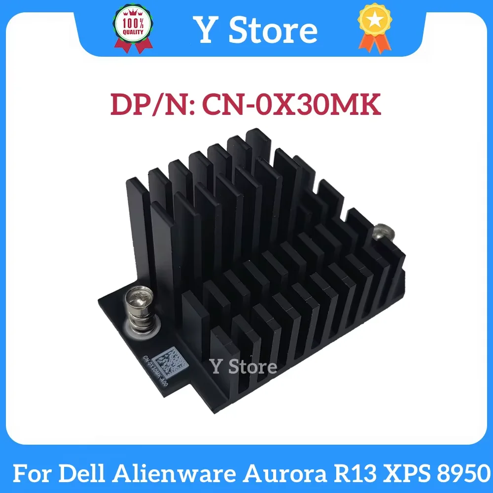 Y store novo original para dell alienware aurora r13 xps 8950 precisão 3660 vr módulo dissipador de calor vrm dissipador de calor x30mk 0x30mk