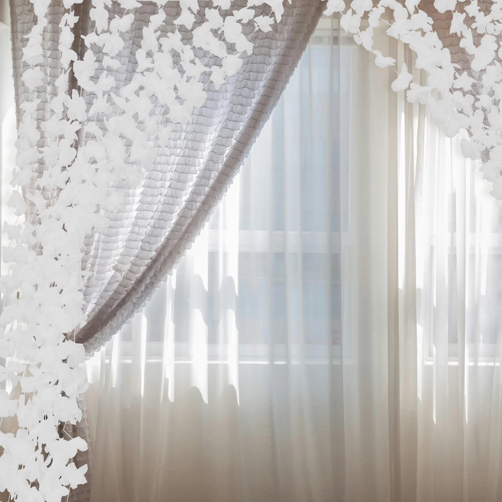 

Flower Curtain Wall Drape Wedding Backdrop Floral Garland Pendant Outdoor Party Decoration Artificial Flower Wall Summer