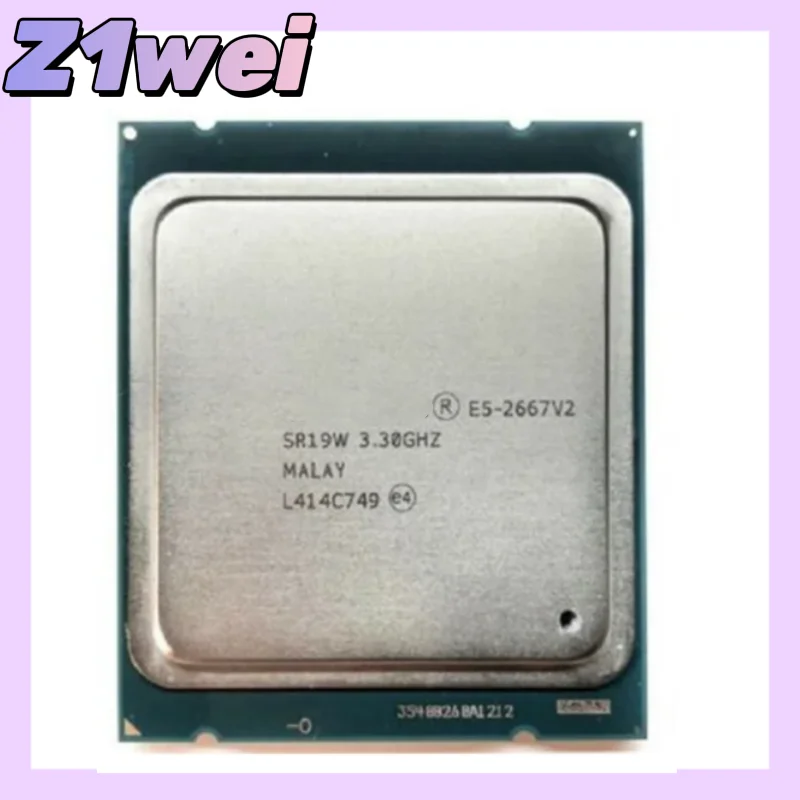 E5 2667 V2 2667V2 CPU 8-Core 3.3GHz 130W LGA 2011 Processor