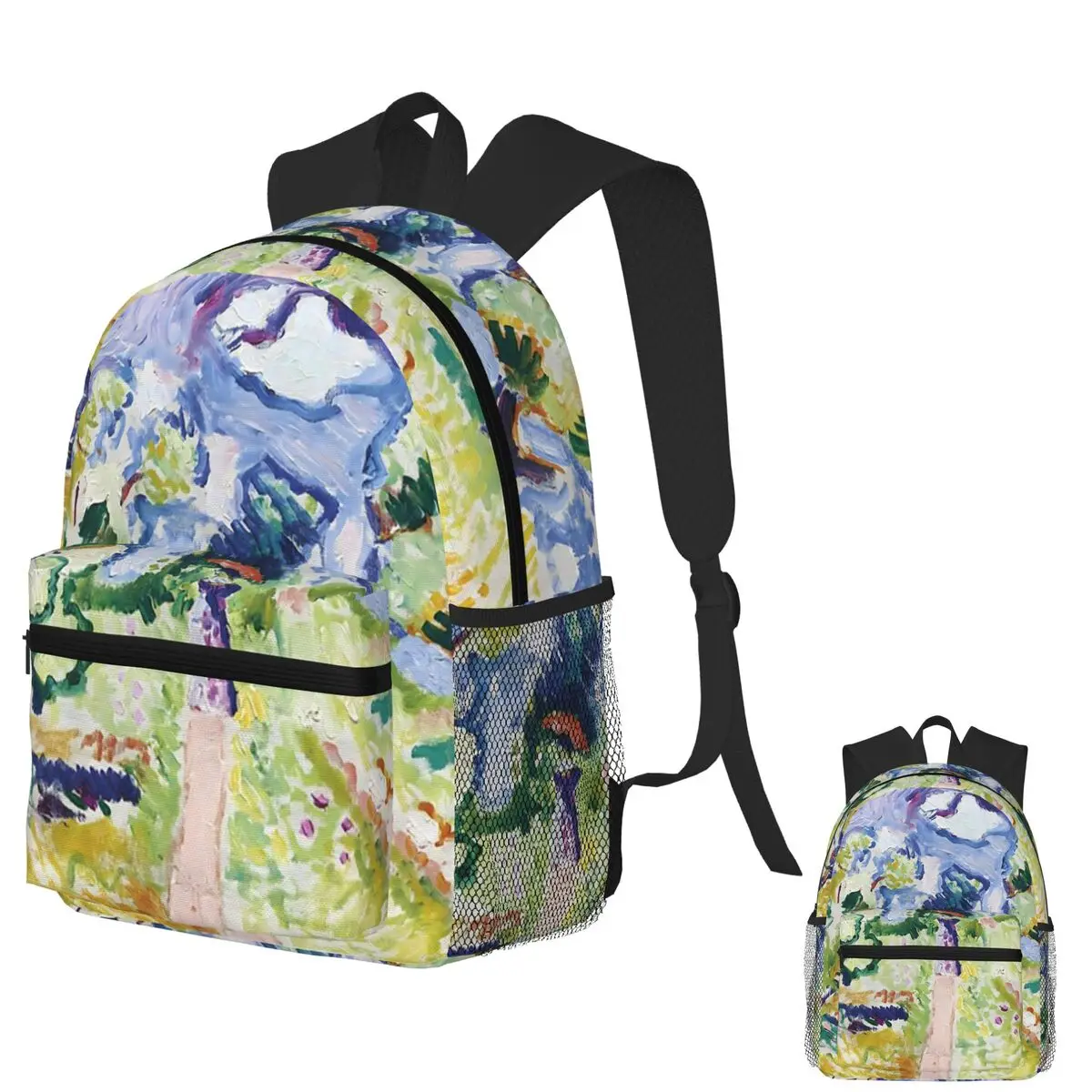 

Henri Matisse Student Backpack School Bag Hiking Travel Daypack for Men Women Fashion Bookbag Shoulder Bags