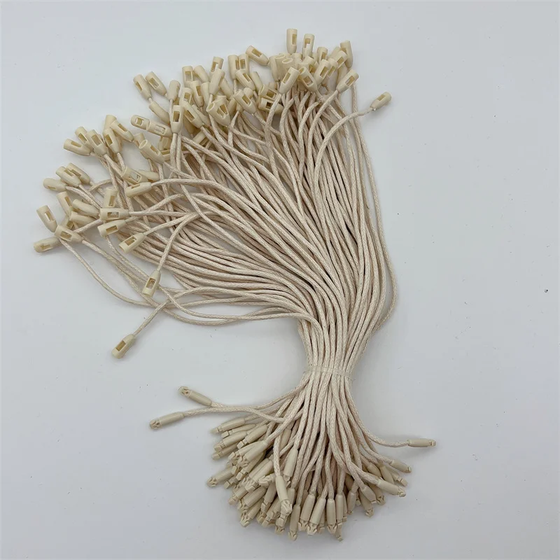 100pc Size L Wax Rope Clothings Tag Rope For Necklaces Bracelets Price Tag Stringing Hangtag Rope Diy Jewelry Findings Wholesale