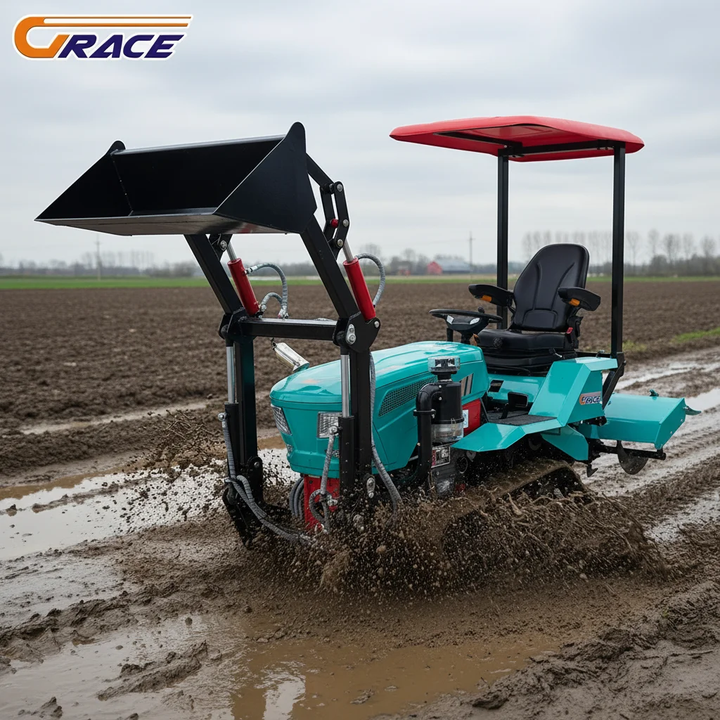 

Customize High-Power Crawler Tractor For Large-Scale Farm Cultivation