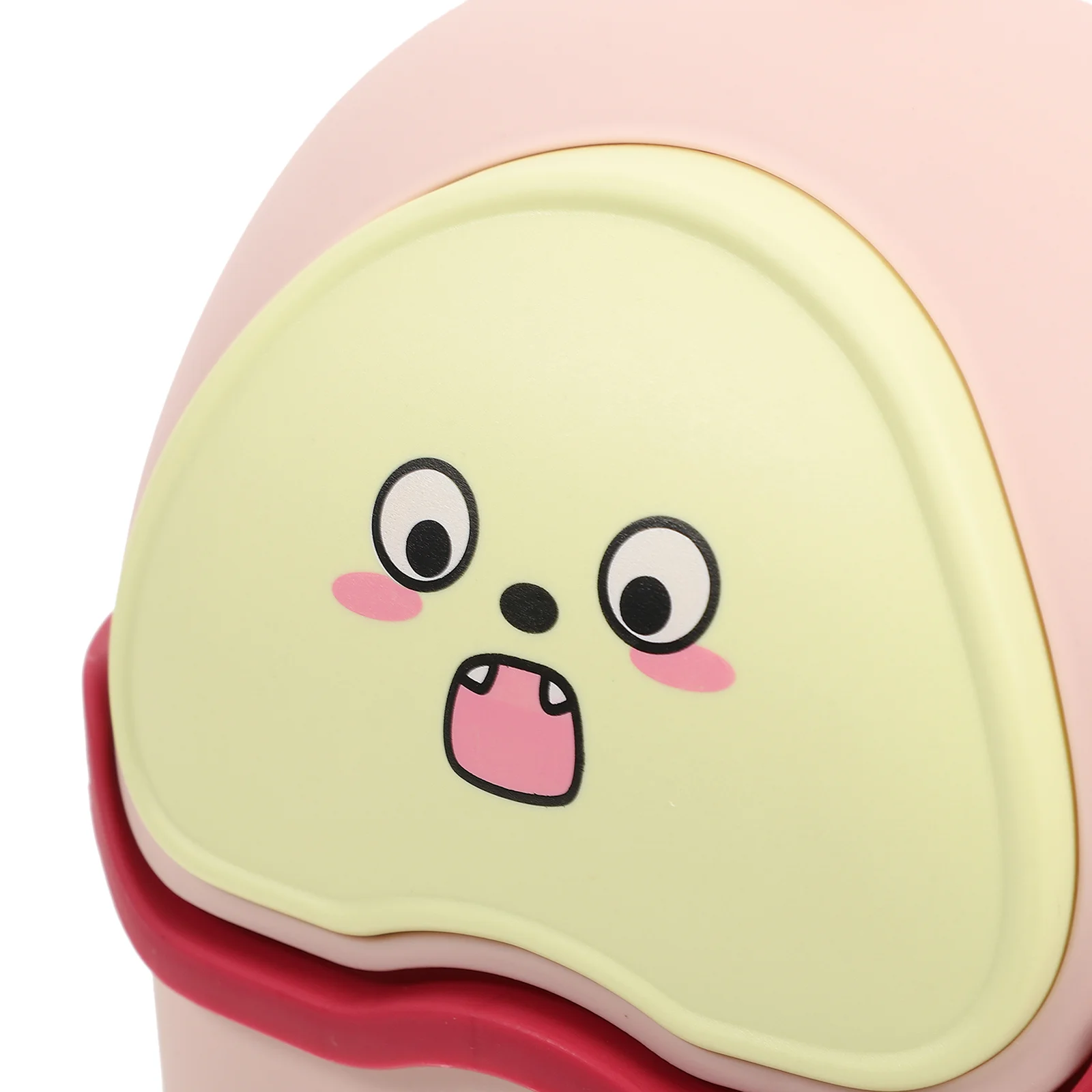 

Lovely Plastic Mini Waste Bin for Table Multi-Functional Design Suitable Various Occasions Odor Prevention