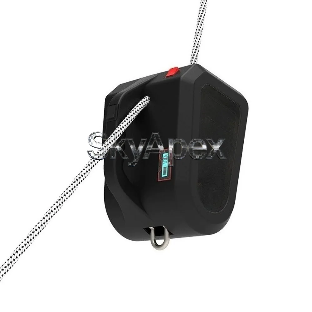 

300kg 36V Lithium Battery Electric Rope Climbing Hoist Smart Building Ascender with Wire Rope Sling