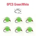 6 Piezas Verdes