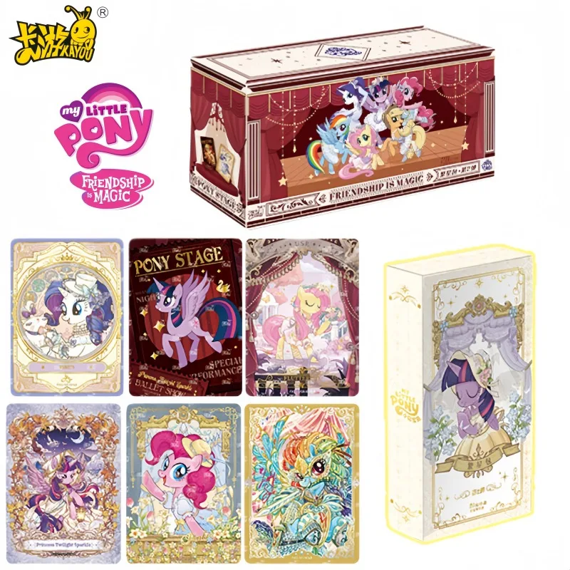 

Kayou GENINE MY LITTLE PONYCARD Friendship Eternal Series Star Animation Cartoon Collection Toy Card Children's Holiday Gifts