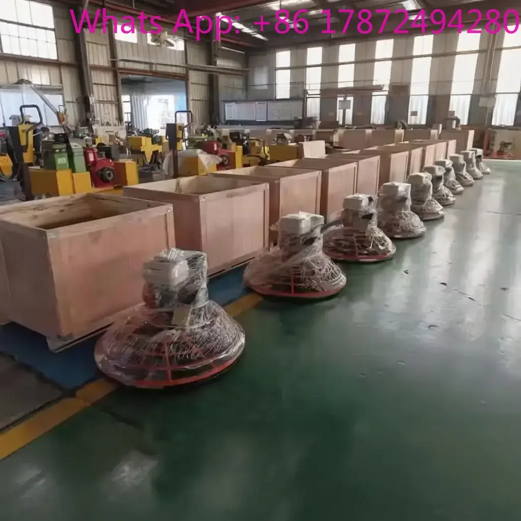 Big Promotion Power Trowel Series Small Concrete Edge Finishing Machine Walk Behind Concrete Power Trowel
