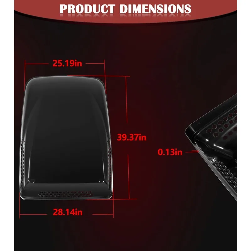 3314471.003 كفن بفتحات تهوية لمكيف الهواء RV لـ Dometic Penguin II، متوافق مع 11,000-15,000 مكيف هواء ومضخات حرارية