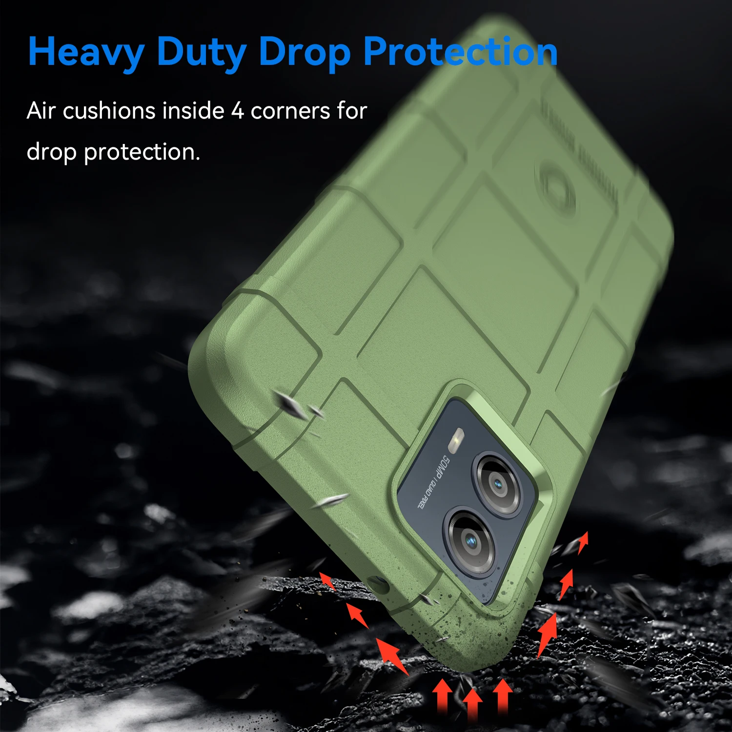 LCEHTOGYE Custodia per Motorola Moto G53, Morbido TPU Case Gel Sottile Cover + Pellicola Protettiva in Vetro Temperato per Motorola Moto G53 (6,5)-MFTG - Trasparente
