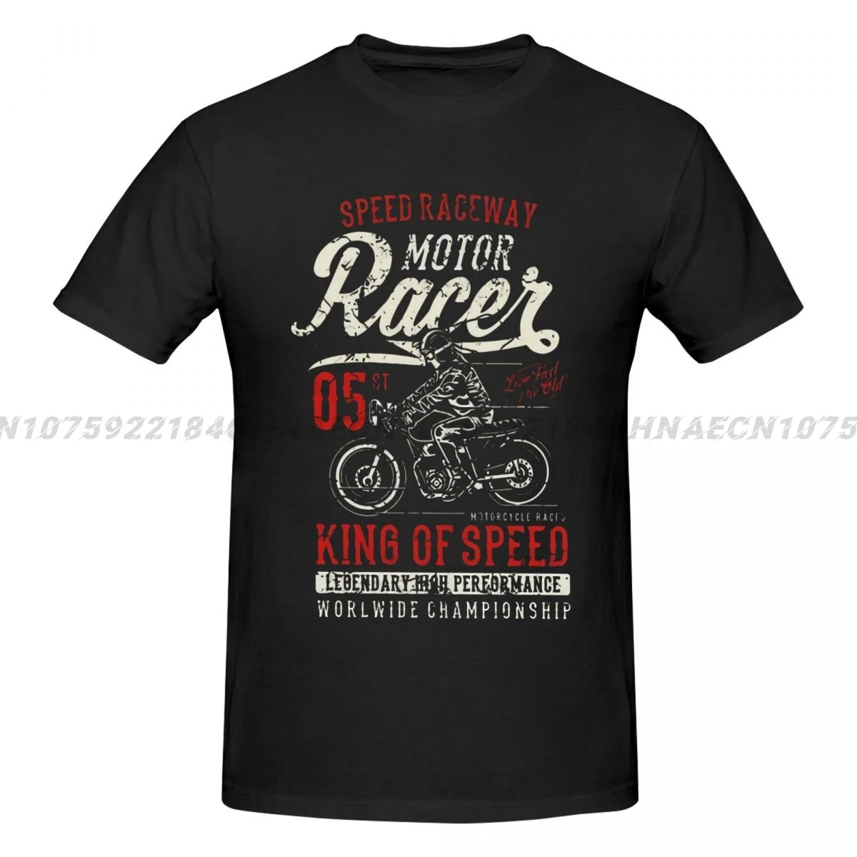 2024 Fashion Summer Style T-shirt Motorcycle Biker Motor Racer Racings Vintage Custom Tees Tee shirt