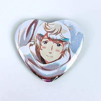 anime Badges Heart Hetalia Axis Power APH Very Cute Lovely Brooch Pins