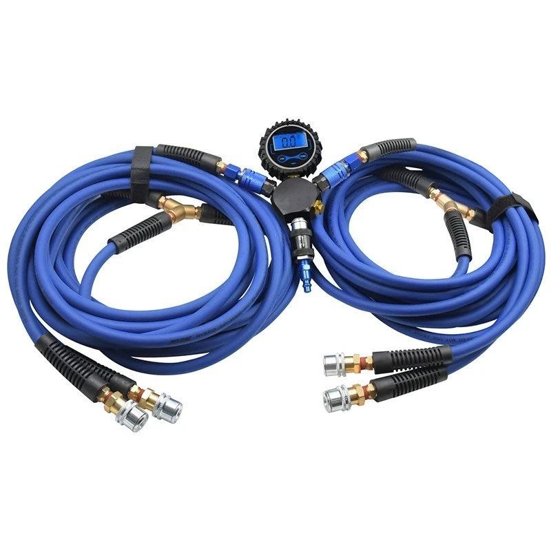 High-Precision Digital Tire Pressure Gauge 1-in-2/1-in-4 Integrated Inflation & Deflation for Desert 4X4 Off-Road Vehicles