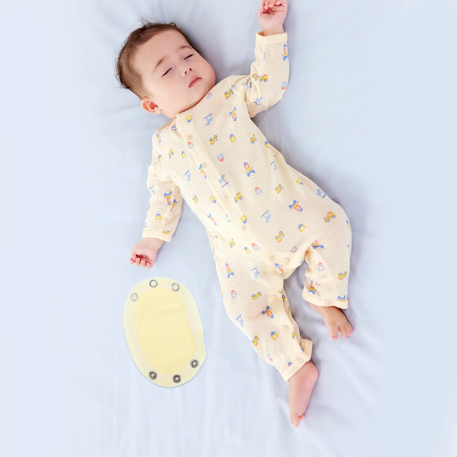 

Bodysuit Extender Universal Jumpsuit Extend Film Baby Boys Girls 0-3 Years Clothes Lengthen Life Yellow Soft Comfortable