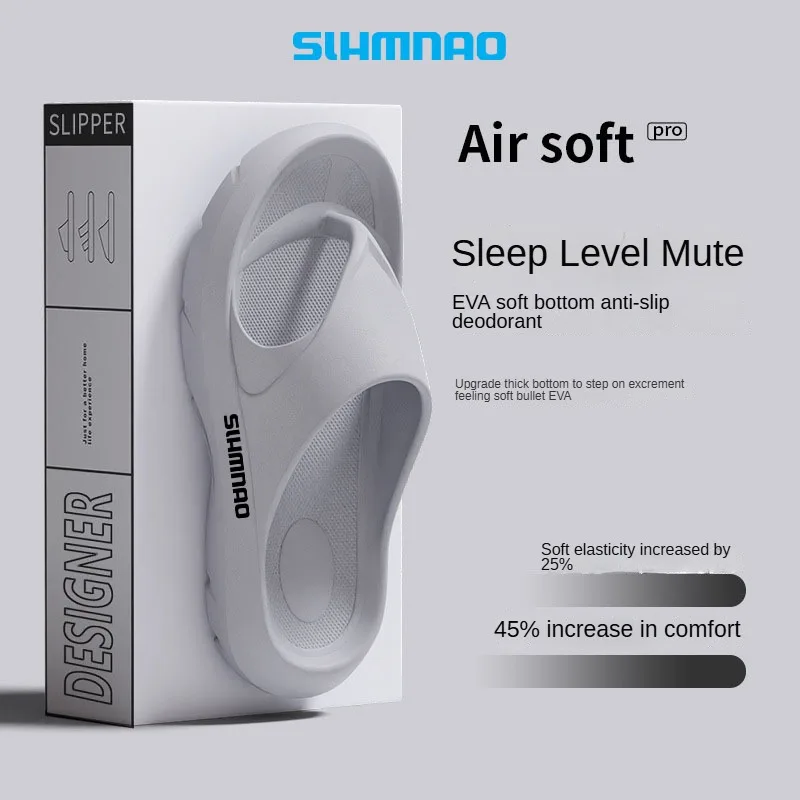 

Men's and women's summer EVA soft soled indoor slippers, comfortable and soft beach slippers, outdoor hiking and fishing shoes