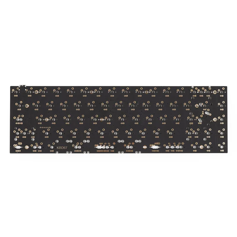 For KBD67 Rev 2.0 65% Soldered PCB For Customized Mechanical Keyboard And 68PCB Type-C Interface Qmk Firmware Support