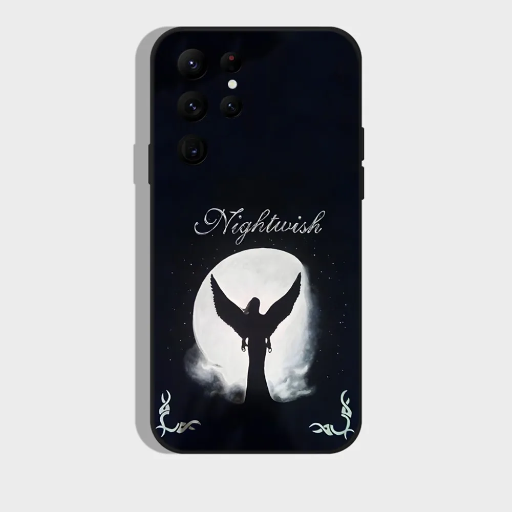 Rock Band Nightwish Lanternlight Phone Case For Samsung S24,S22 Ultra,S20,S30 plus,S22 plus,S23,S30 ultra 5G Silicone Cover