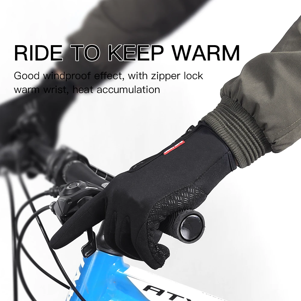 Hete winterhandschoenen voor heren Dames Touchscreen Warm buiten fietsen Rijden Motor Koude handschoenen Winddichte antislip dameshandschoenen