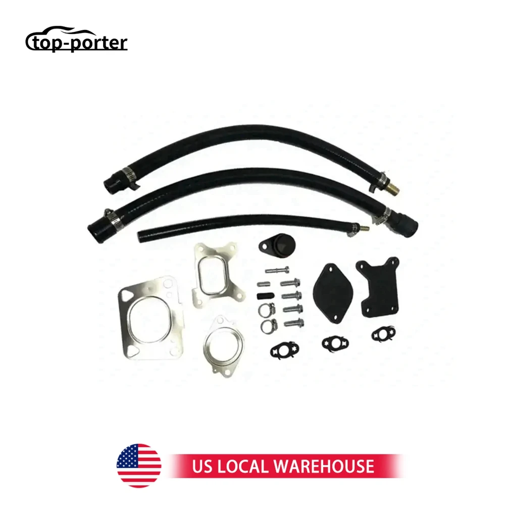 

1 комплект клапанов EGR для Chevrolet 2017-2019, комплект клапанов EGR, заготовка впускной пластины 6,6 л Duramax L5P, клапан EGR