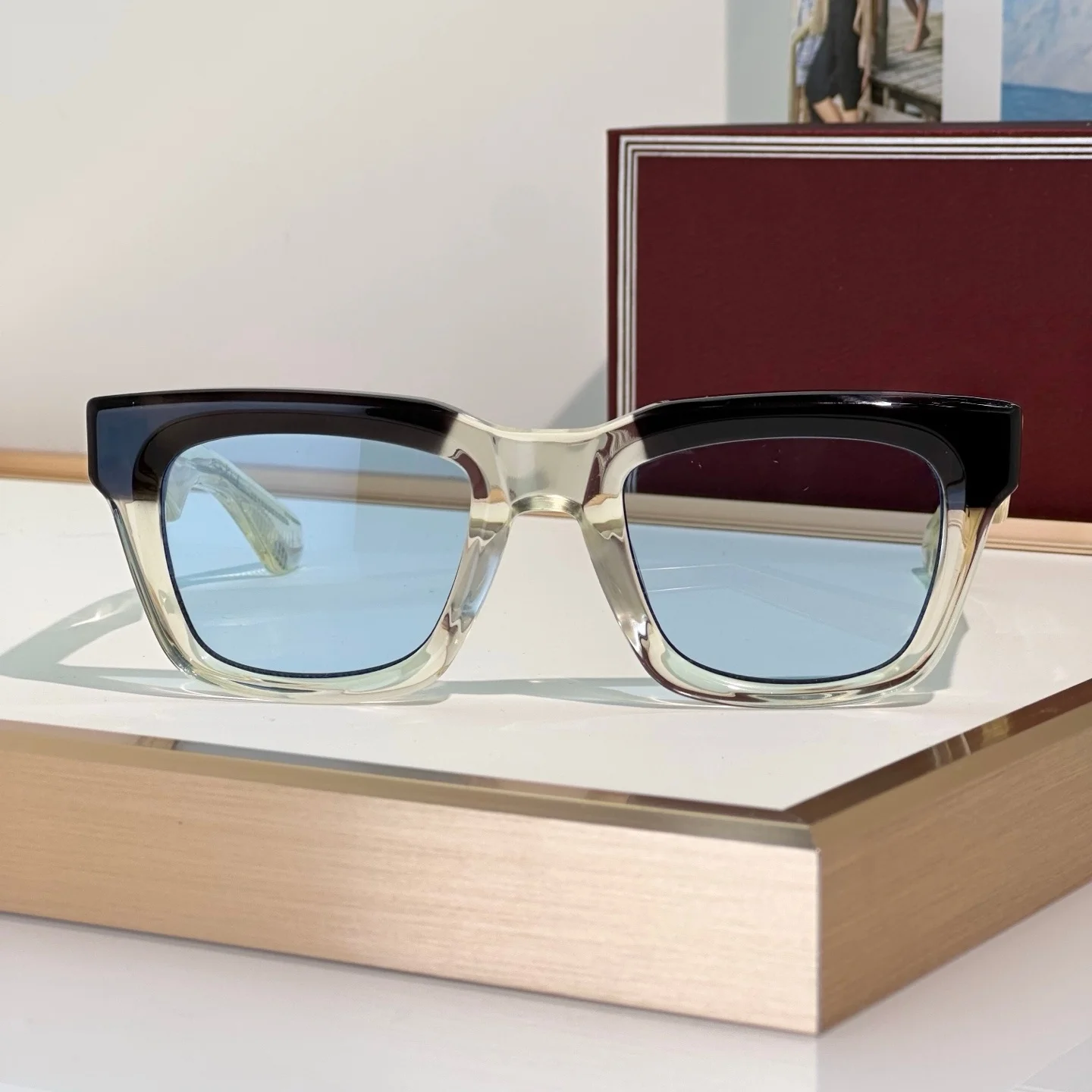 JMM TORRANCE Sunglasses 2026 Vintage Acetate Square Fashion UV400 Men Sunglasses  Luxury Classic Women's Sunglasses in Trend