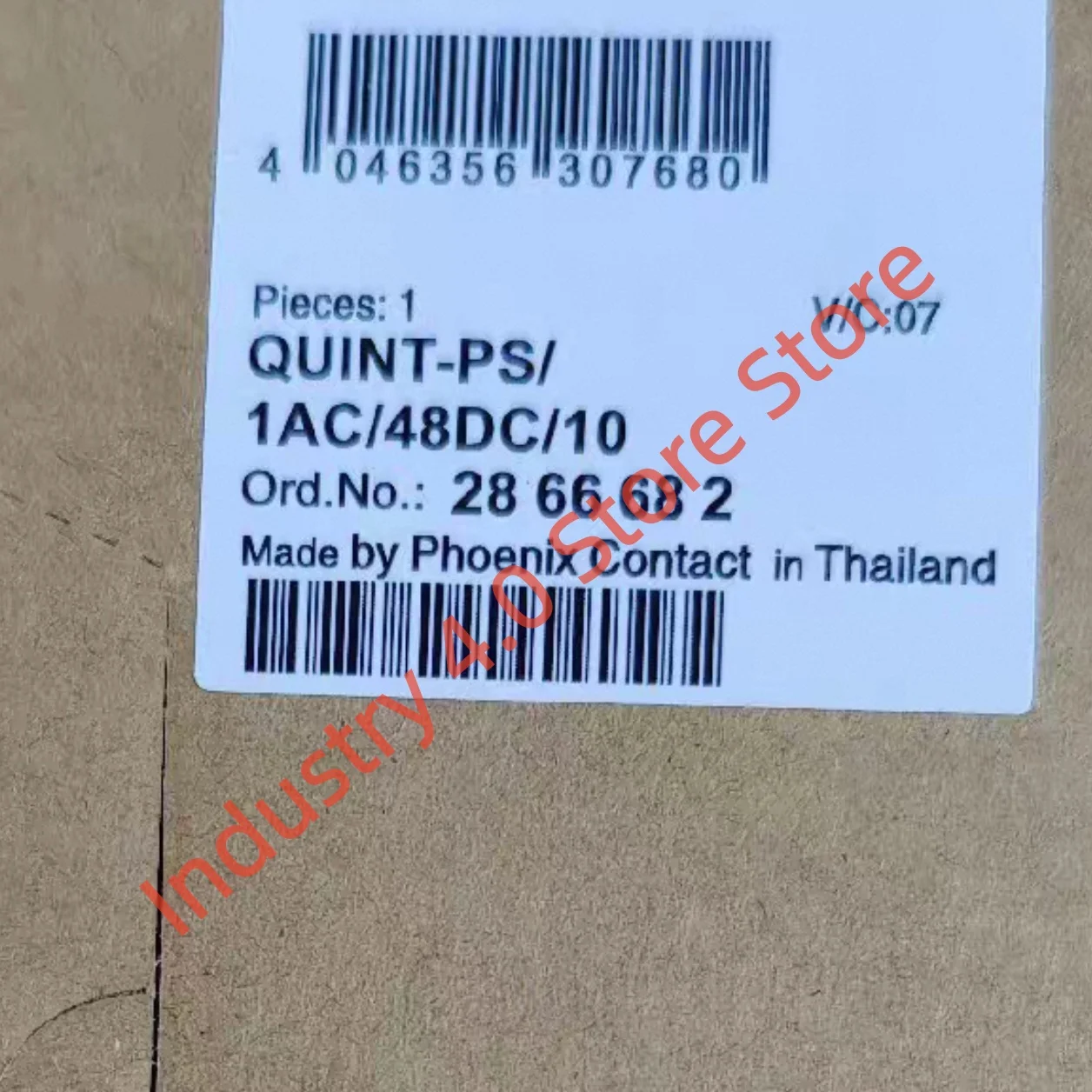 

2866501 TRIO-PS/1AC/48DC/10 brand switching power supply 2866682 QUINT-PS/1AC/48DC/10 new