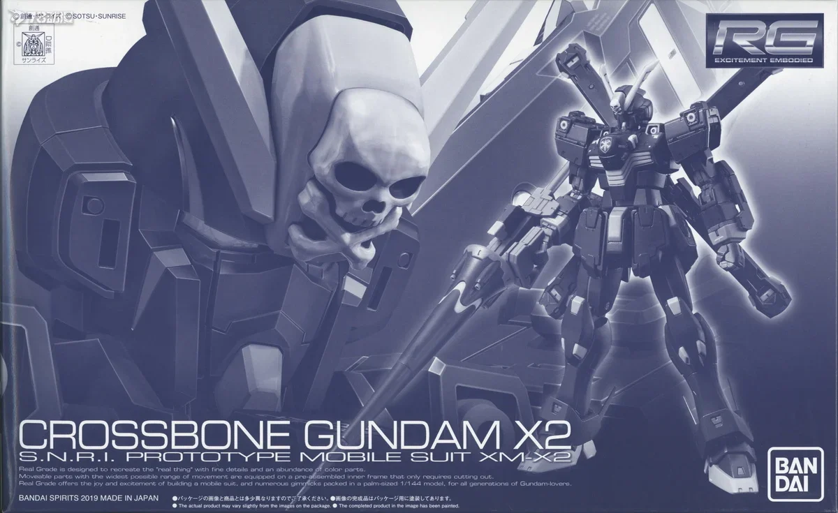 在庫ありバンダイオリジナルボックス RG 1/144 クロスボーンガンダム
