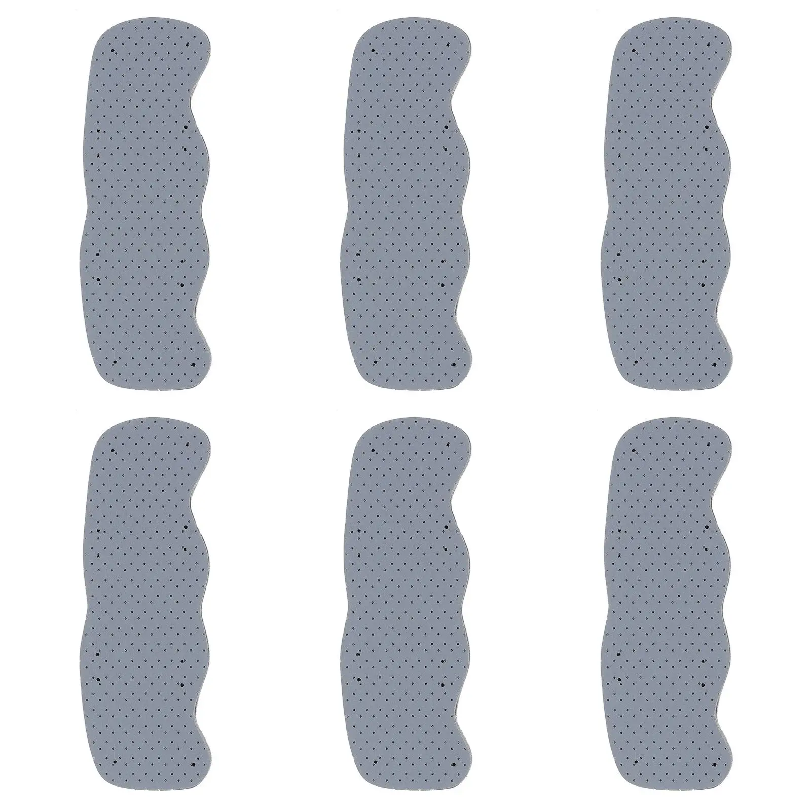 6pcs Hard Hard Hat Sweatb Grey Sponge Pads Breathable Safety Liners Stop Safety Hat Sweatb s Sweat