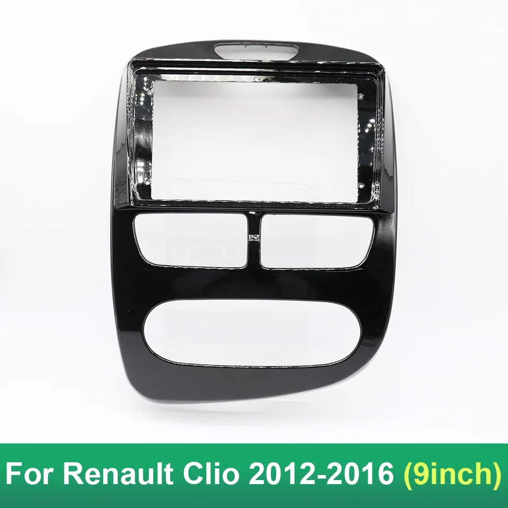 

9 Inch Car Frame Fascia Adapter Canbus Box Decoder Android Radio Audio Dash Fitting Panel Kit For Renault Clio 2012-2016