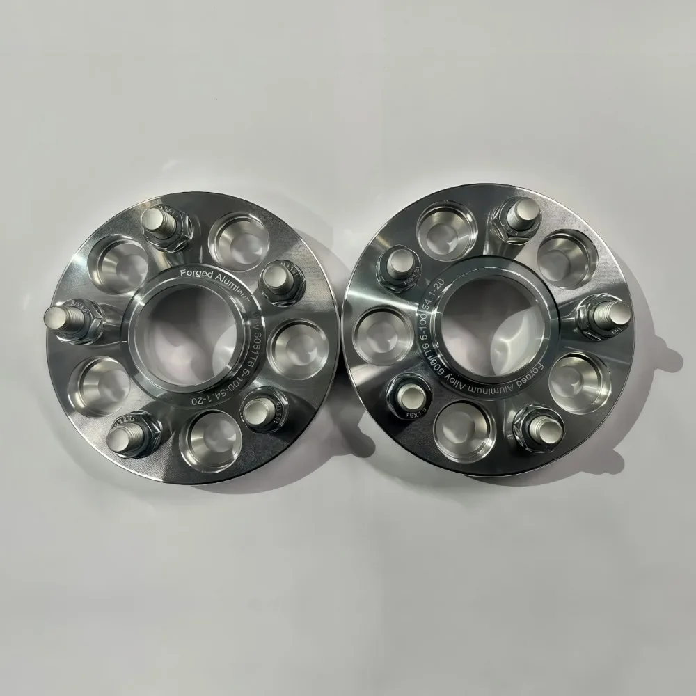 1pc Wheel Adapters Spacers PCD 5x100 Hub Bore 54.1mm Lug Studs M12x1.5 Thickness 15/20/25/30/35/40mm