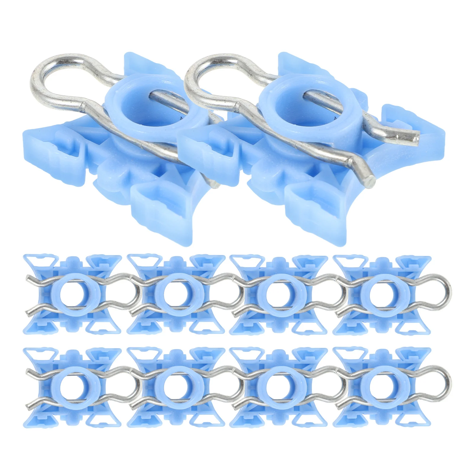 

10pcs Car Glass Clip Adjustable Retainer For Auto Side Window Fixing Replacement Durable Plastic Fastener Compatible With