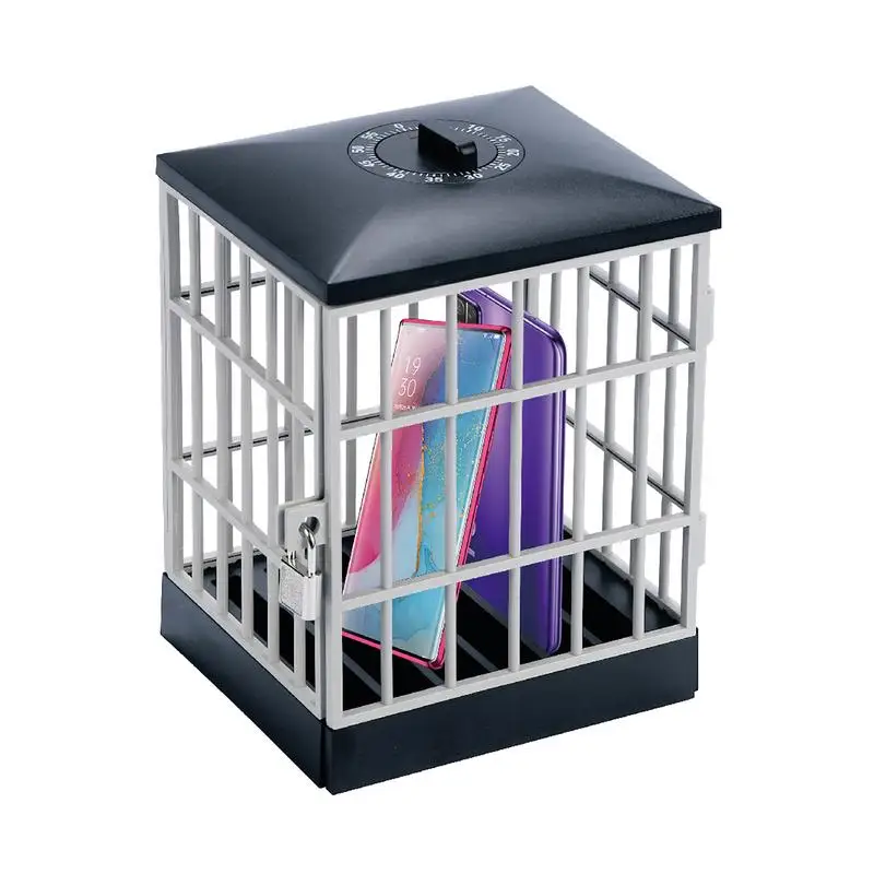 Mobile Phone Cell Phones Plastic Prison Lock Up Safe Holders Set Timer Within At Regular Time Ring Safe Office Storage Box