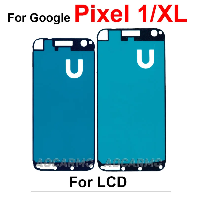 For Google Pixel 1 2 3 3A 4 4A XL 5A 5 2XL 3axl 3xl 4XL Front Glue Forward Adhesive LCD Display Sticker Tape Glue