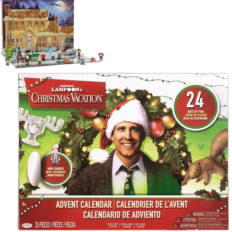 Férias de Natal Calendário do Advento, Figuras Acessórios, Calendário Contagem Regressiva, Toy Blind Box, Presentes, 24 Presentes