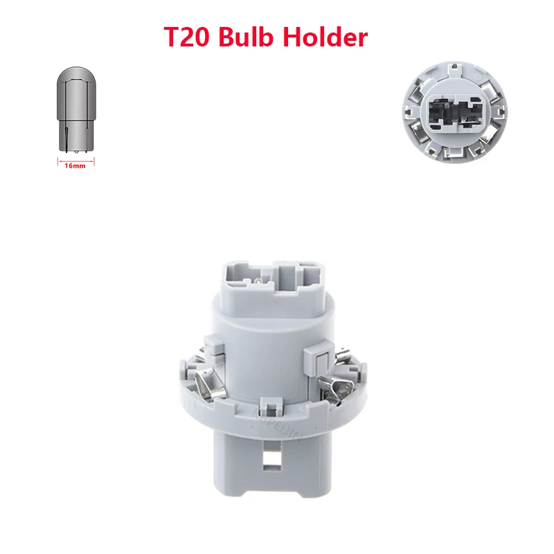 

T20 Bulb Holder for Toyota Land Cruiser Prado LC120 Rear Turn Signal Light Socket Car Lamp Base Replacement 1PC