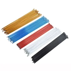 20pcs/Lot Q900 Bicycle Spokes 20 /24 / 26 /29 Inch Bicycle Wheels Wire Spokes Mountain Bike Color Stainless Steel