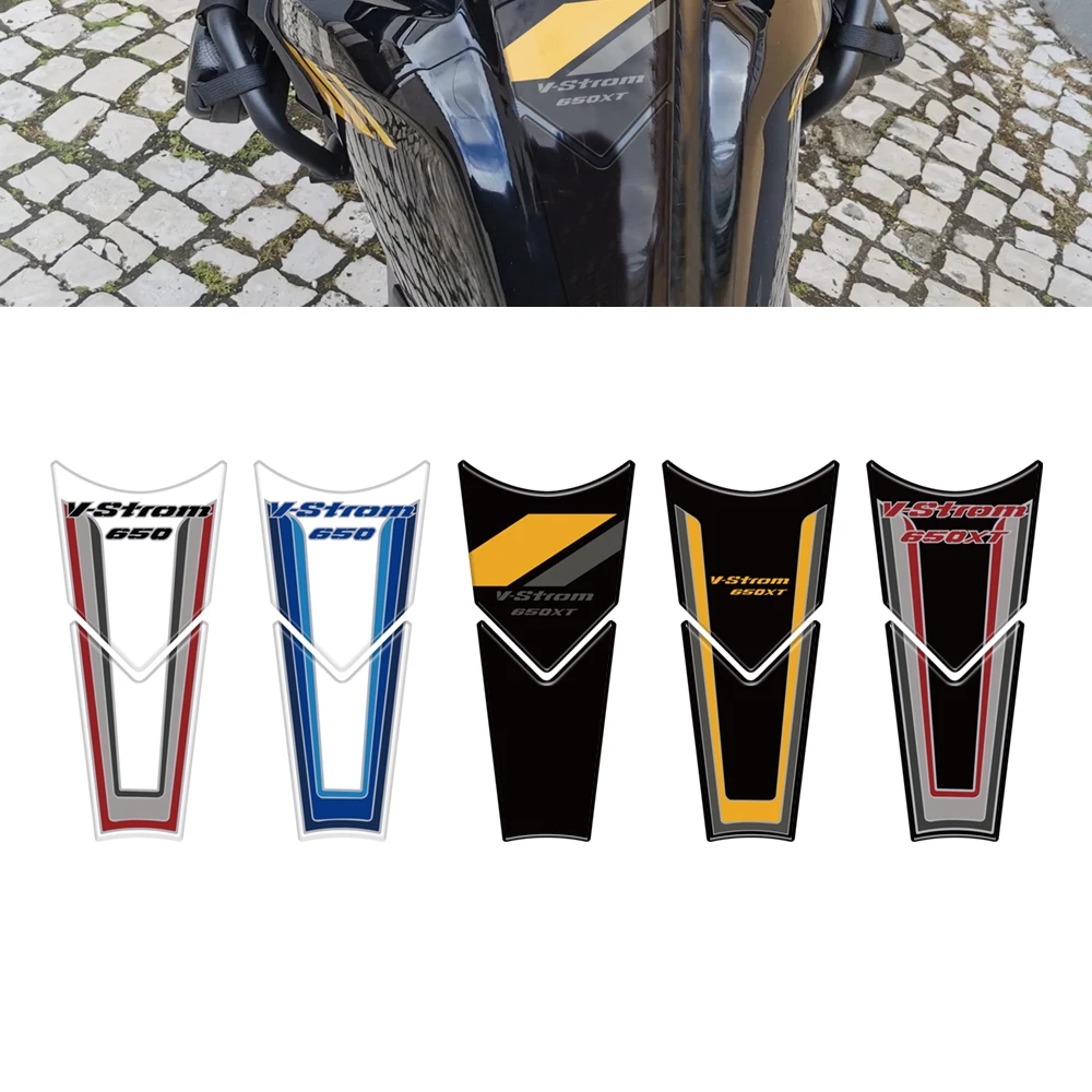 

Мотоциклетные 3D гелевые накладки на бак, защитные наклейки, комплект защитных наклеек для краски для Suzuki V-Strom DL650 XT 2017 2018 2019 2020 2021