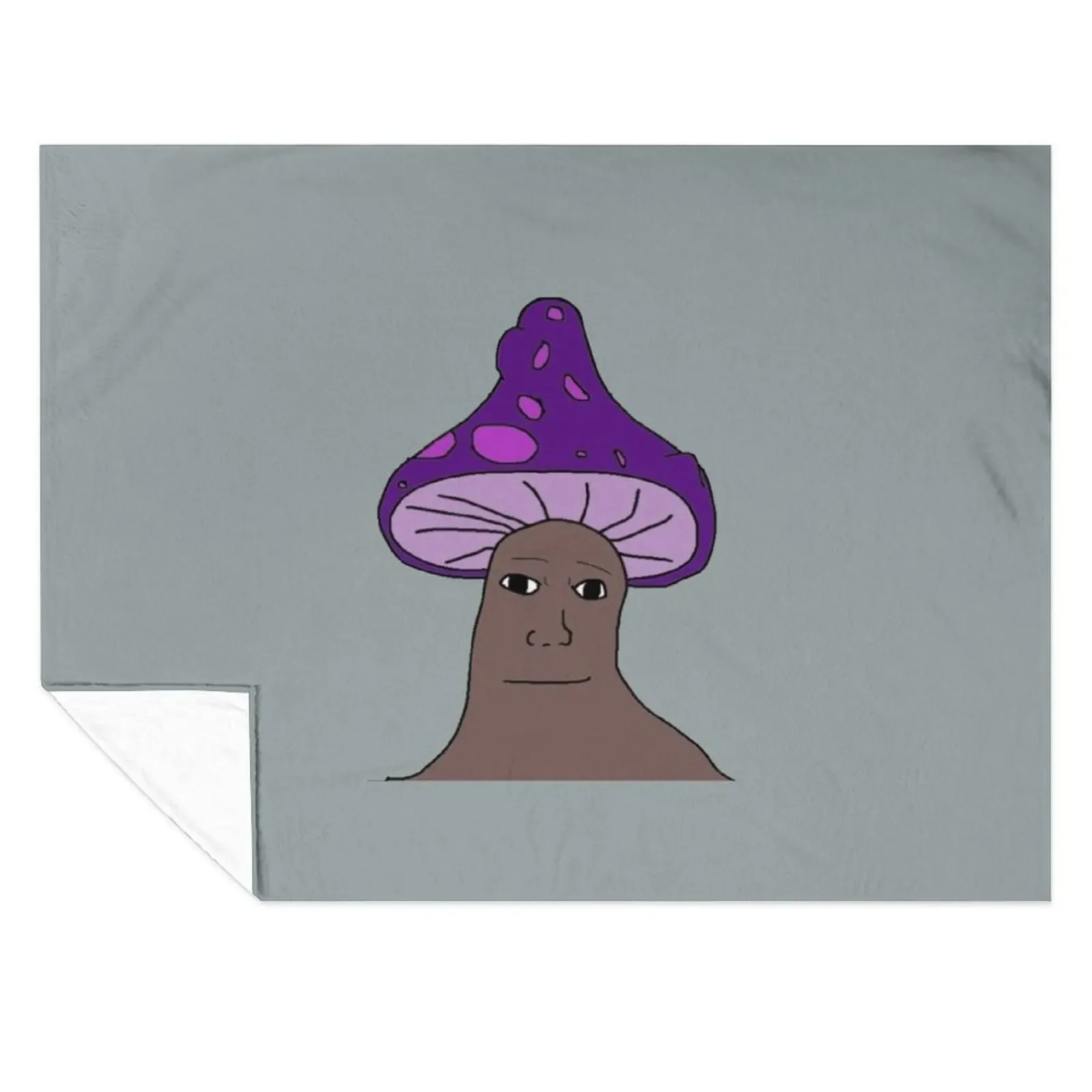 

poison mushroom cookie wojack Throw Blanket Stuffeds Luxury Throw anime for sofa Blankets