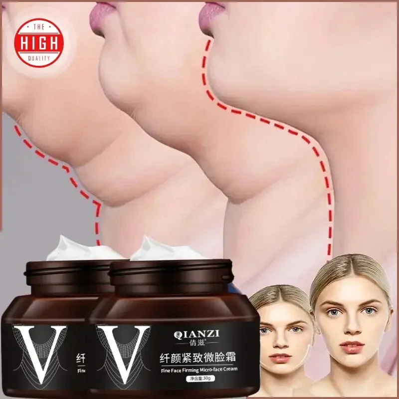 V Face Slimming Cream Enzyme Massage Cream Firm Face Lift To Remove Masseter Double Chin To Lighten Neck Line Fat Burning Cream