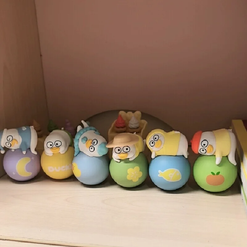 

Authentic Stock Dynamic And Creative Small Liu Duck Cute Ball Blind Box Tumbler Decompression Creative Peripheral Series Gifts