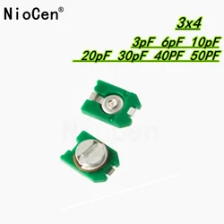 (5pcs)3x4 3pF 6pF 10pF 20pF 30pF 40PF 50PF SMD Variable capacitor Adjustable capacitance TZC3Z300A110 TZC3Z060A110 TZC3Z030A110