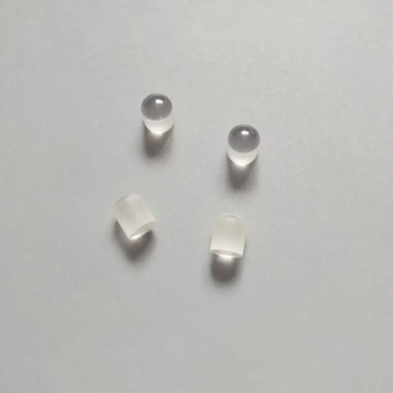 البصرية اللانثانوم الزجاج عدسة أسطوانية عقد دي اي واي العارض عدسة 5 مللي متر قطر 5.8 الارتفاع 50 قطعة