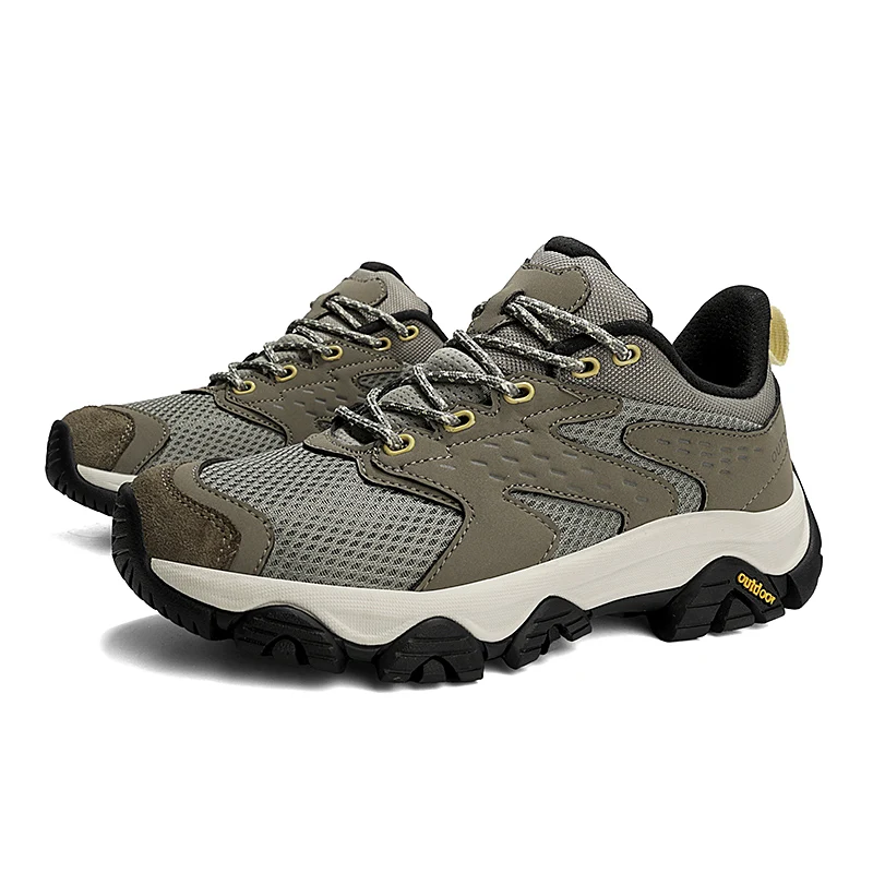 Classic Brand Comfortable Breath Mountain Climbing Shoe Top Quality Wearable Trekking Sneakers Anti Slip Outdoor Hiking Shoe