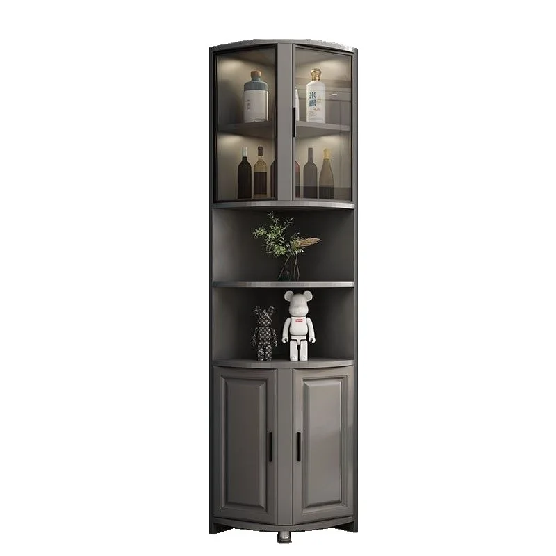 Corner cabinet, corner triangle corner storage rack