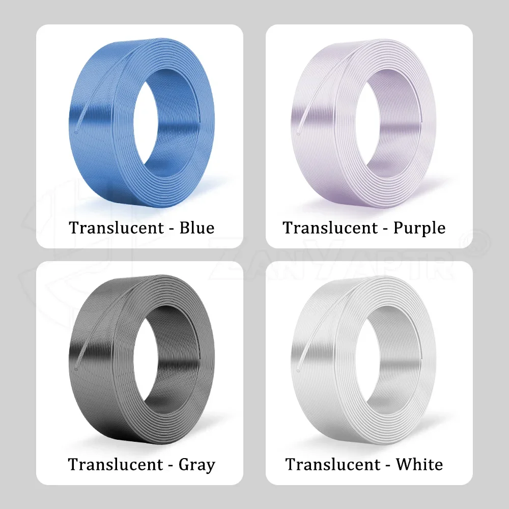 Sternförmiger PTFE-Schlauch Mehrfarbig Weiß Grau Lila Blau PTFE-Rohr Hochtemperaturbeständig Geringe Reibung Glatter Innenbohrung – Detail 7
