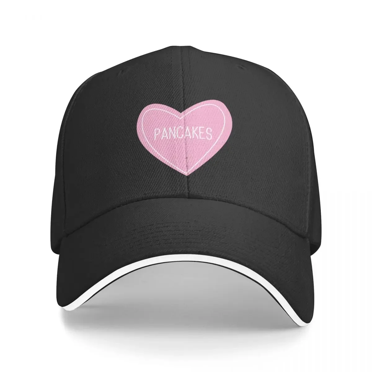 

Pancakes Heart Baseball Cap western Hat Beach Outing Mens Women's