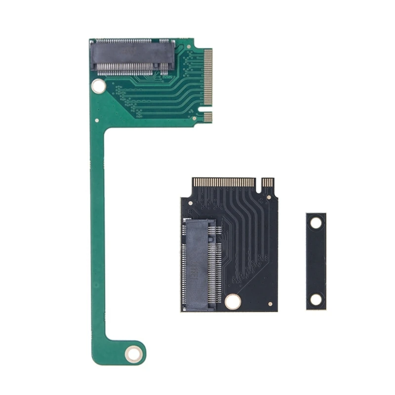 

Handhelds Conversion 2230 to 2280 SSD Expansion Board NVME MKey 5Pin PCIE Adapters Converter90 Degree Green