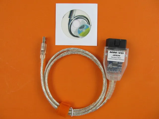 

Новейший диагностический ИНСТРУМЕНТ MINI VCI J2534 Obd2 CABLE SCAN для Toyot * a Tistechstrea FTDI FT232RL