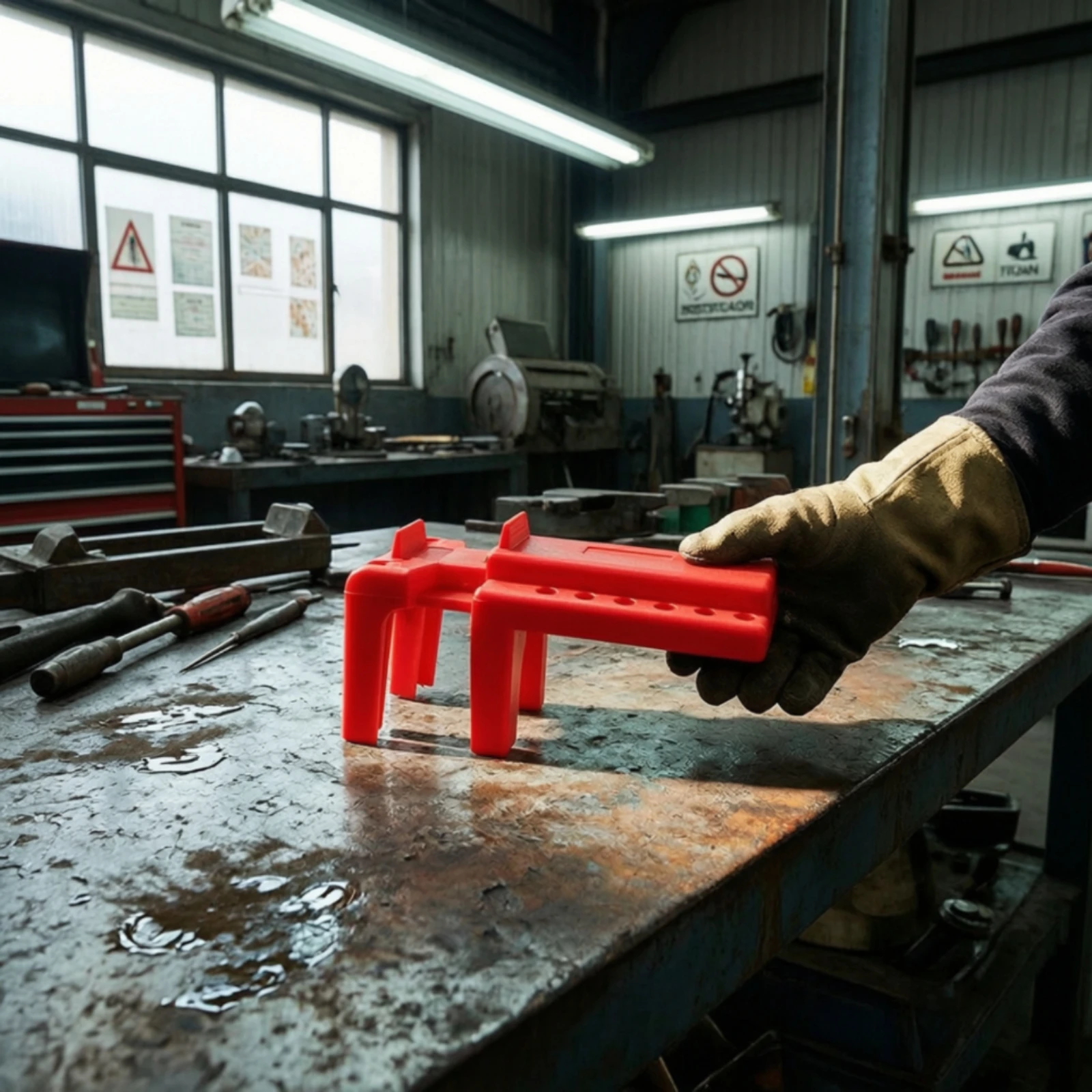 Adjustable Ball Valve Lockout Device High-Strength Ball Valve Lockout Device Long-Lasting Temperature Resistant